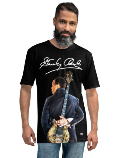 Stanley Clarke Large Graphic Black Shirt