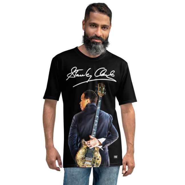 Stanley Clarke Large Graphic Black Shirt