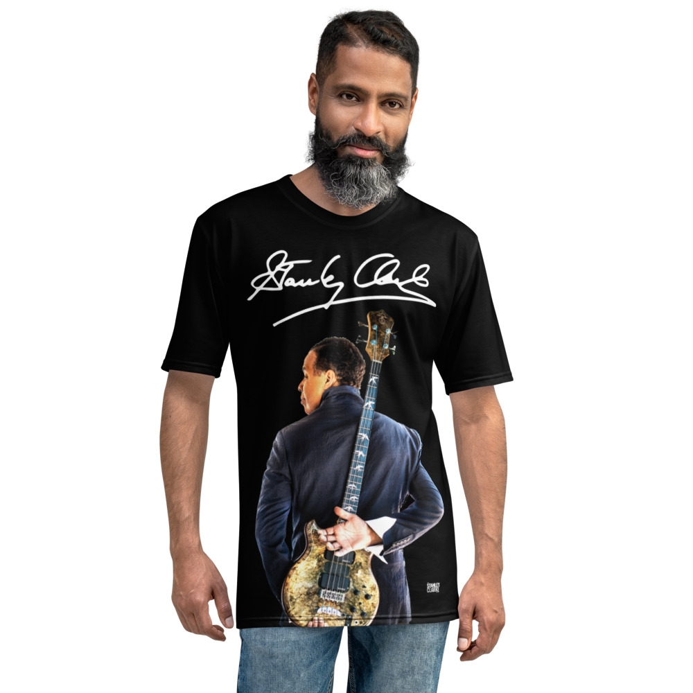 Stanley Clarke Large Graphic Black Shirt